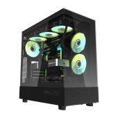 DarkFlash DPX90 ATX Számítógépház Fekete