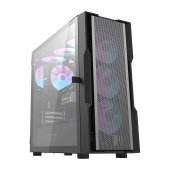 DarkFlash DK431 Mesh ATX számítógépház 4 ARGB ventilátorral