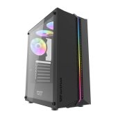 DarkFlash DK151 ATX számítógépház fekete színben