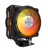 DarkFlash E400 PLUS aktív CPU hűtő fekete színben