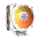 DarkFlash Explore E400 Plus aktív CPU hűtő fehér színben