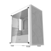 DarkFlash M305 Mesh M-ATX számítógépház fehér színben
