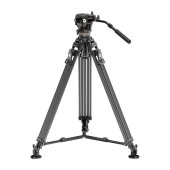 Neewer LL55 szénszálas videóállvány fluid fejjel
