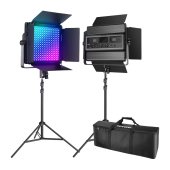 Neewer RGB1200 60W LED Videólámpa Szett - 2 db - Studiófelszerelés