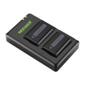 Neewer NP-FW50 2 db-os akkumulátor és töltő szett Sony fényképezőgépekhez