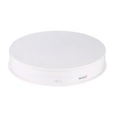 Puluz 30 cm elektromos forgatható fotóállvány fehér