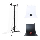 Puluz DCA0976 Fotóháttér Állvány Szett 70x200cm