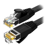 Ugreen NW102 Cat.6 RJ45 lapos hálózati kábel 30 méteres fekete