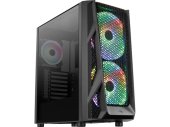 AeroCool AirHawk Duo ATX Számítógépház Fekete