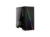 AeroCool Cylon Mini TG RGB mATX Számítógépház Fekete