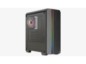 Aerocool Genesis v2 ARGB ATX Számítógépház Fekete