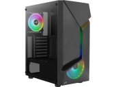 AeroCool Scape ARGB ATX Számítógépház Fekete