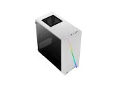 Aerocool Cylon Mini RGB mATX számítógépház fehér színben