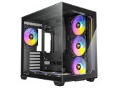 Antec C5 ARGB Midi-Tower Számítógépház Fekete