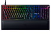 Razer BlackWidow V3 Pro Vezeték Nélküli Mechanikus Gamer Billentyűzet - Angol kiosztás, YELLOW switch, RGB, Mechanikus, Normál, fém, anti ghosting, csuklótámasz, vezeték nélküli, wireless, USB