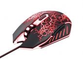 Trust GXT 105X Izza Gaming Egér, Színes, vezetékes