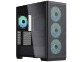 APNX C1 Midi Torony Számítógépház Fekete