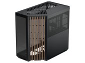 APNX V1 Midi Torony Számítógépház Fekete Fa kivitelben