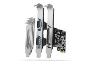 Axagon PCEA-PSN PCIe 1x párhuzamos és 2x soros portos bővítőkártya