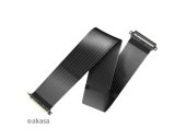 Akasa Riser Black XL 100cm PCIe 3.0 x16 Riser Kábel