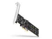 Axagon PCES-SA4M2 PCIe SATA és M.2 Bővítőkártya