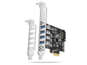 Axagon PCEU-43RS PCIe 4 portos USB 3.2 Gen 1 vezérlőkártya