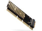 Axagon PCEM2-1U M.2 NVMe SSD PCI-E 3.0 bővítőkártya