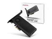 Axagon PCEM2-D M.2 PCIe és SATA SSD adapter