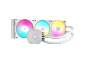 Corsair Nautilus 360 RS ARGB AIO folyadékhűtő fehér színben