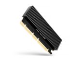 Axagon PCEM2-XS PCIe NVMe M.2 bővítőkártya hűtőbordával