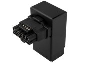 Kolink Core Pro 12V-2x6 90-fokos Adapter Type 1 Fekete