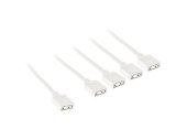 Kolink ARGB 1-4 Elosztókábel 30cm Fehér