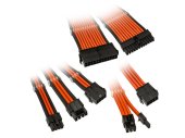 Kolink Core Adept Braided Cable Extension Kit Narancs