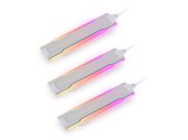 Lian Li UNI FAN P28 Side ARGB Strip 3 darabos fehér világításkészlet