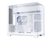 Lian Li O11 Vision M mATX számítógépház fehér színben
