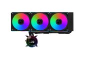 Lian Li HYDROSHIFT II LCD-C 360CL ARGB AiO Processzorhűtő Fekete