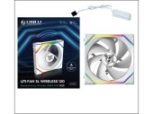 Lian Li UNI FAN SL Wireless ARGB PWM Ventilátor - 120mm - Fehér - PC alkatrészek