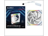 Lian Li UNI FAN SL Wireless 120 Reverse Blade ARGB PWM Ventilátor Fehér