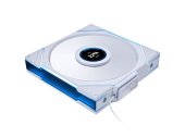 Lian Li UNI FAN TL LCD Wireless 140mm ARGB PWM Ventilátor Fehér