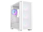 Montech AIR 100 ARGB mATX számítógépház fehér színben