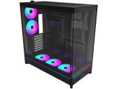 Montech HS02 PRO ATX Midi-Tower Számítógépház Fekete