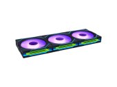 Lian Li UNI FAN SL-INF Wireless 120 Reverse Blade 3-Pack Fekete