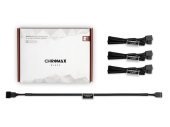 Noctua NA-SEC1 chromax.black 30cm ventilátor hosszabbító kábel szett