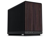Lian Li DAN Cases A3-mATX Wood Edition Fekete Számítógépház