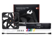 Noctua NF-A12x15 PWM chromax.black.swap 120mm vékony ventilátor