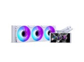 Phanteks Glacier One 360M25 Gen2 LCD AiO CPU Hűtő Fehér