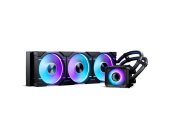 Phanteks Glacier One 360D30 X2 AIO Folyadékhűtő Fekete