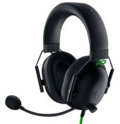 Razer Blackshark V2 X Gamer Headset, Virtual surround, Over-Ear, mikrofonos, 3.5mm jack, vezetékes