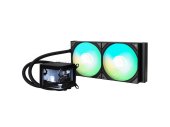 TRYX PANORAMA 280 ARGB AIO Folyadékhűtő 3D AMOLED kijelzővel