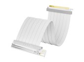 TRYX STRING PCIe 5.0 x16 Riser Kábel 200mm Fehér